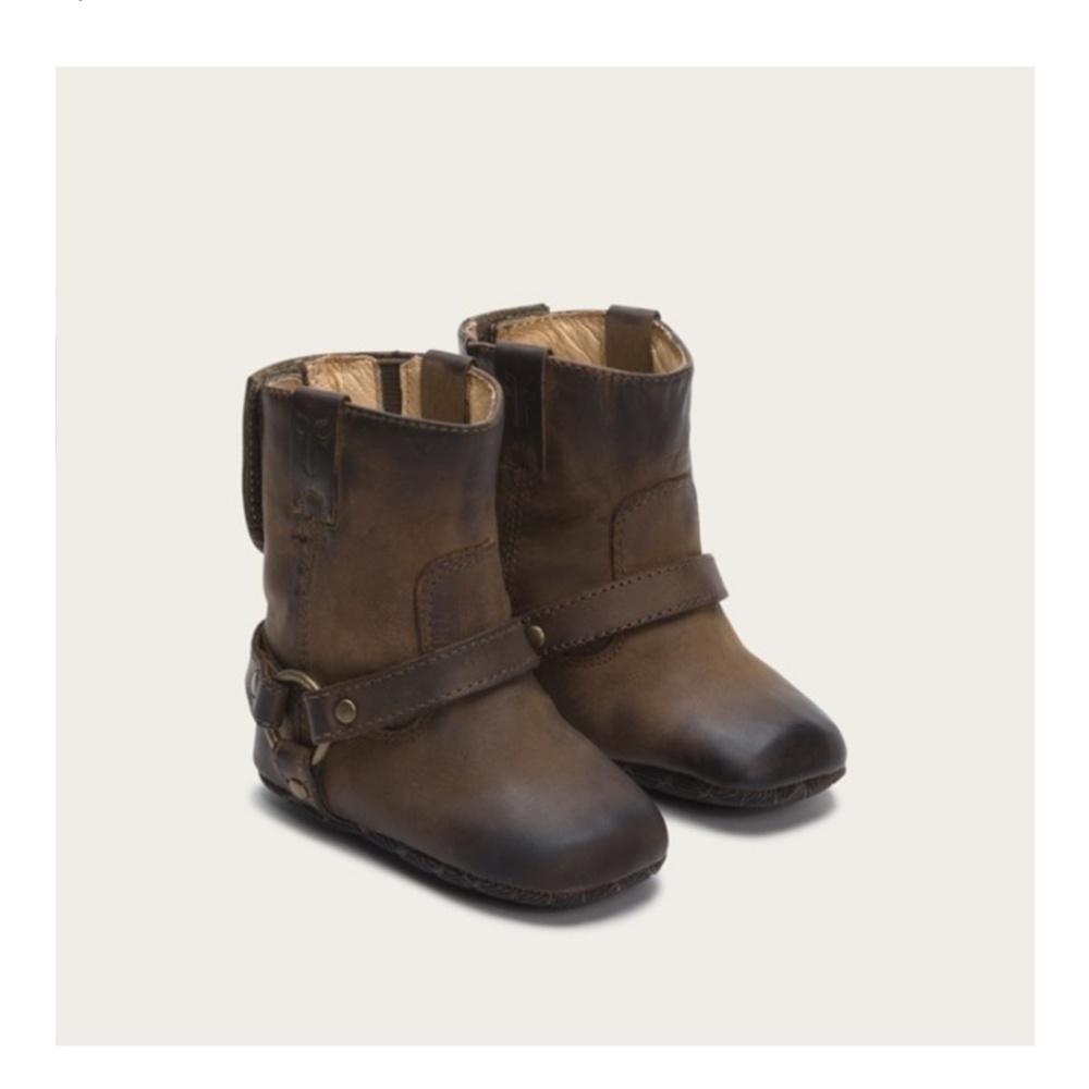 Frye Baby harness booties